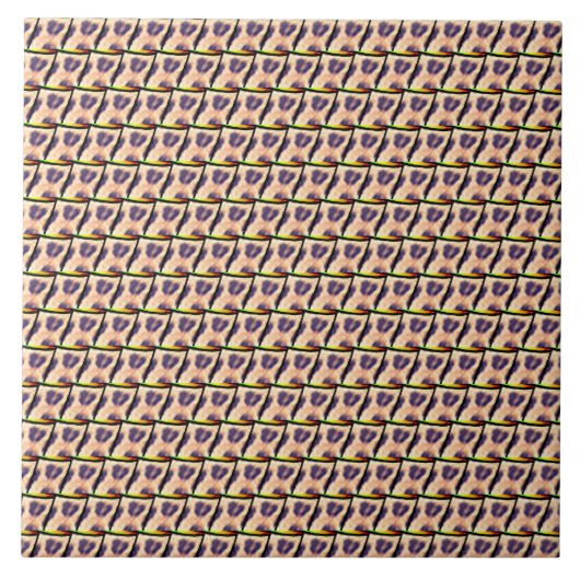 Carreau Cute Motif kényan léopard (Devant)