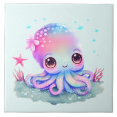 Carreau Cute Octopus Sea Creator (Devant)