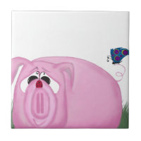 Cute Piglet Chumley Et De Beaux Amis