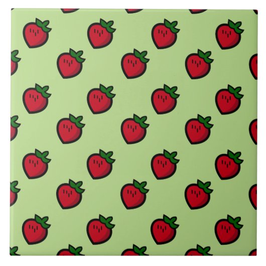 Carreau Cute Red Cartoon (Devant)