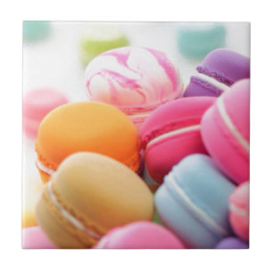 Carreau Cute tendance Pastel Colorful French Macaron Cooki
