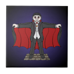 Carreau Cute Vampire/Dracula