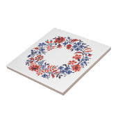 Carreau Cycle des fleurs (Côté)