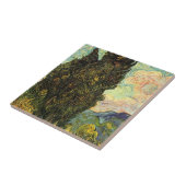 Carreau Cyprès par Vincent van Gogh (Côté)