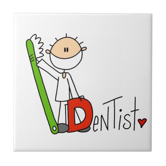 Carreau D est pour Dentiste (Devant)