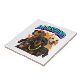 Carreau Dachshund (Côté)