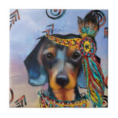 CARREAU DACHSHUND (Devant)