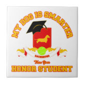 Carreau Dachshund [Fil à cheveux] (Devant)