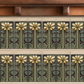 Carreau Daffodil Art Déco Décor Floral Décor Art Nouveau