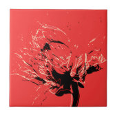 Carreau dahlia duo (Devant)