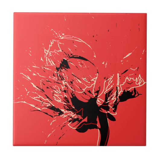 Carreau dahlia duo (Devant)