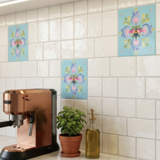 Carreau Dainty Honey Bee Unique Accent