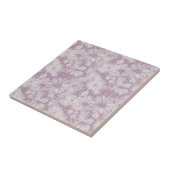 Carreau Daisy Brisée Texturée en Relief Douce Lilas (Côté)