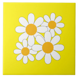 Carreau Daisy Lumineuse et Audacieuse