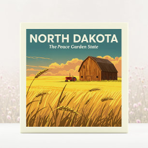 Carreau Dakota du Nord vintage