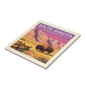 Carreau Dakota du Sud vintage (Côté)