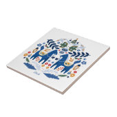 Carreau Dala Horse - Home Sweet Home (Côté)