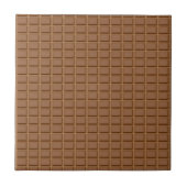 Carreau dalle de chocolat Brown à motif (Devant)