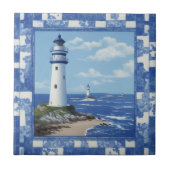 Carreau Dalle murale, maritim, phare (Devant)