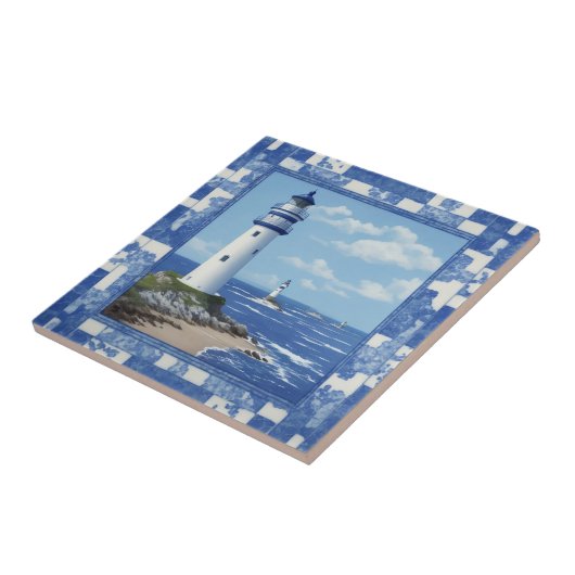 Carreau Dalle murale, maritim, phare (Côté)