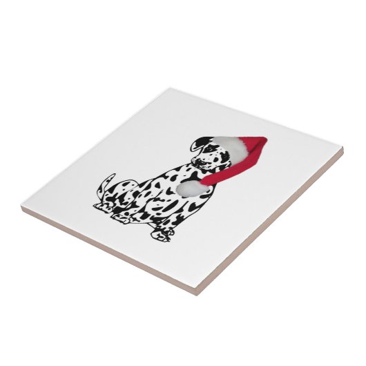 Carreau Dalmatie de Noël (Côté)