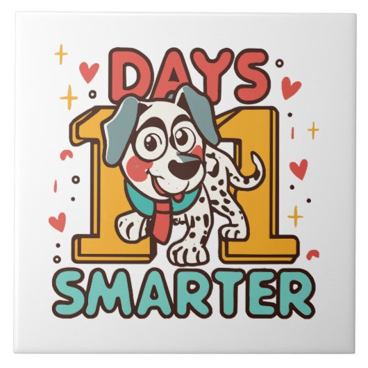 Carreau Dalmatien 101 Jours Plus Intelligent (Devant)