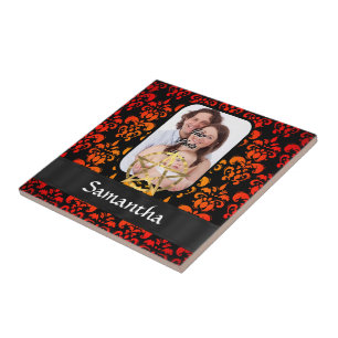 Carreau Damas et pentacle