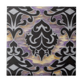 Carreau Damassé pourpre (Devant)