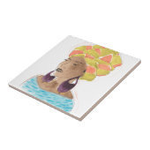 Carreau Dame forte et belle (Côté)