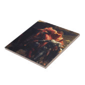 Carreau Dame Sans Merci [monsieur Frank Dicksee] de belle (Côté)