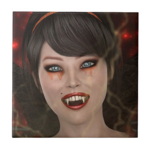 Carreau Dame Vampire