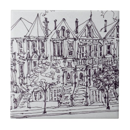 Carreau Dames peintes| San Francisco, Californie (Devant)