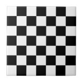 Carreau Damier blanc et noir (Devant)