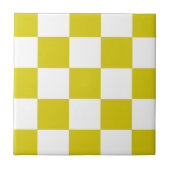 Carreau Damier jaune et blanc (Devant)
