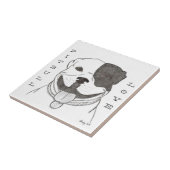 Carreau d'amour Pitbull (Côté)