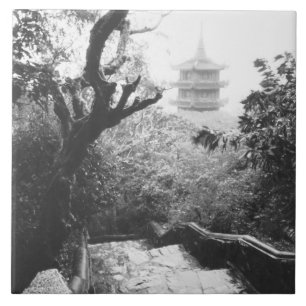 Carreau Danang Vietnam, vue du temple de Marble Mountain