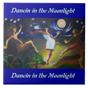 Carreau Dancin dans la tuile de mur de clair de lune