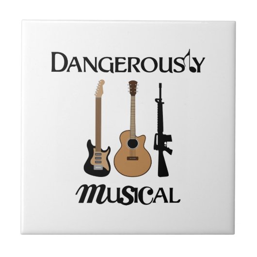 Carreau Dangereusement musicale (Devant)