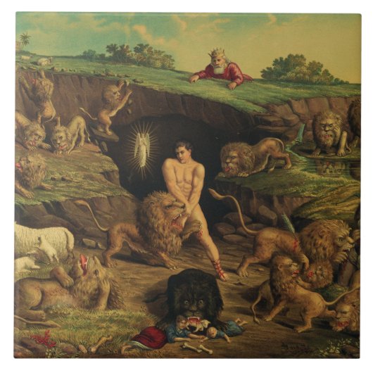 Carreau Daniel dans le Den des Lions (Devant)