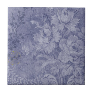 Carreau Dans le bleu profond