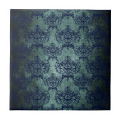 Carreau Dans le bleu profond (Devant)