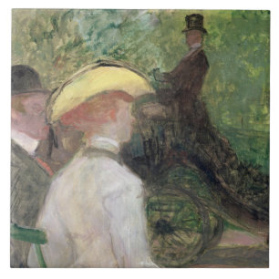 Carreau Dans le Bois de Boulogne, 1901 (huile sur la