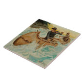 Carreau Dans les eaux troublées Art occidental par Philip  (Côté)