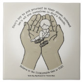 Carreau Dans les mains de Dieu (Devant)