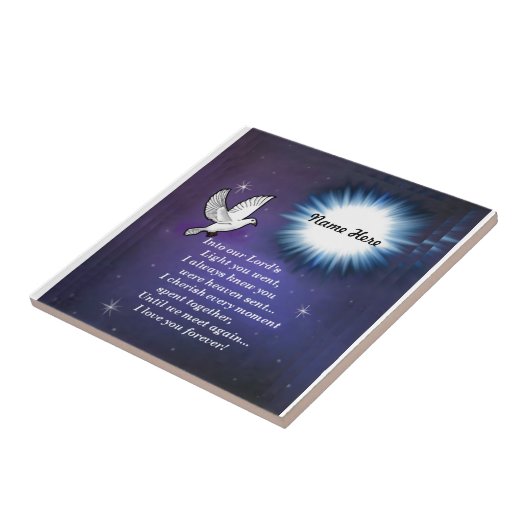 Carreau Dans l'oiseau léger (Côté)