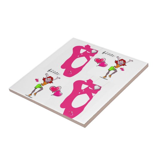 Carreau Danse Carrelage en céramique (Côté)