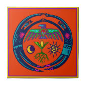 Carreau Danse de pluie (Devant)