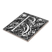 Carreau Danse de tuile de la lettre B d'alphabet de la (Côté)