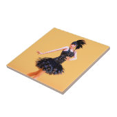 Carreau Danse Flapper Vintage (Côté)