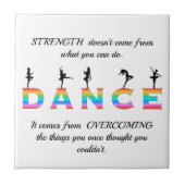 Carreau Danse, multicolore (Devant)